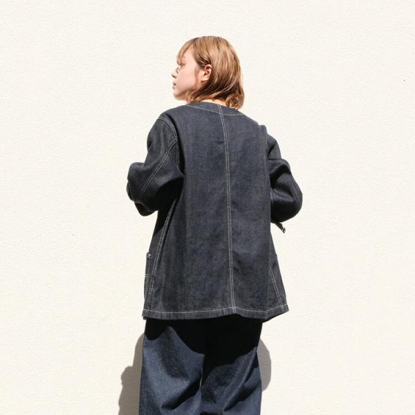 VENT BLANC+ ヴァンブラン プリュス 10.5oz デニム カバーオール メンズ レディース おしゃれ ブランド amv-3212 【お取り寄せ】