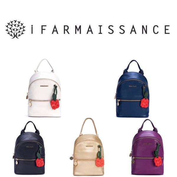 iFARMAISSANCE APPLEMINI ミニリュック レディース おしゃれ ブランド 革 車 サスティナブル ４WAY