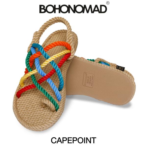 ボホノマド BOHONOMAD サンダル メンズ レディース 歩きやすい おしゃれ ブランド CAPEPOINT  mulch color