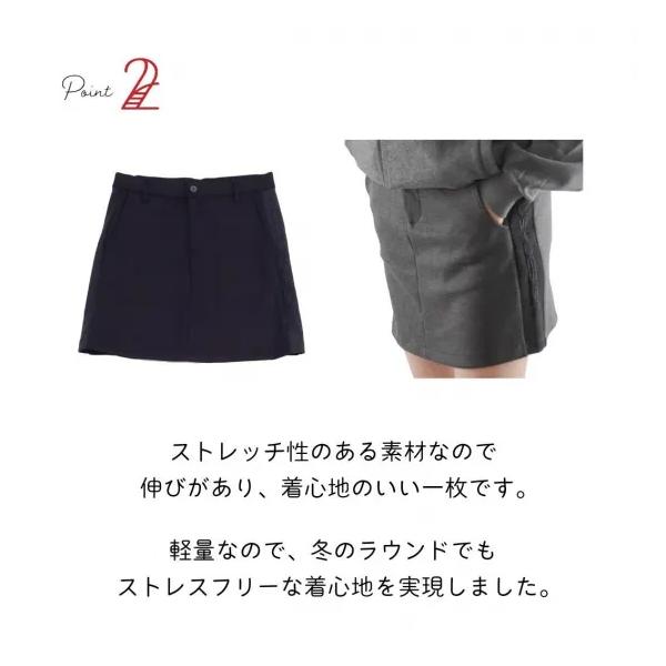 DOCUS ゴルフ レディース おしゃれ ブランド かわいい DCL25A004 Add Skirts スカート ゴルフウェア シンプル レディース 25aw【お取り寄せ】_6