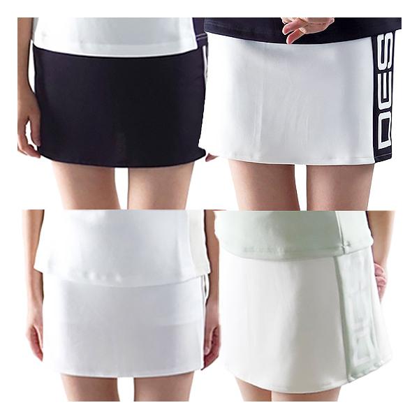 DOCUS ゴルフウェア レディース バイカラースカート おしゃれ かわいい ブランド DCL25S006【お取り寄せ】