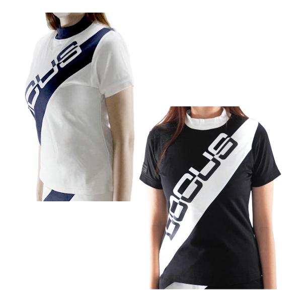 DOCUS ゴルフウェア レディース モックネック Tシャツ 半袖 おしゃれ かわいい ブランド DCL25S007【お取り寄せ】
