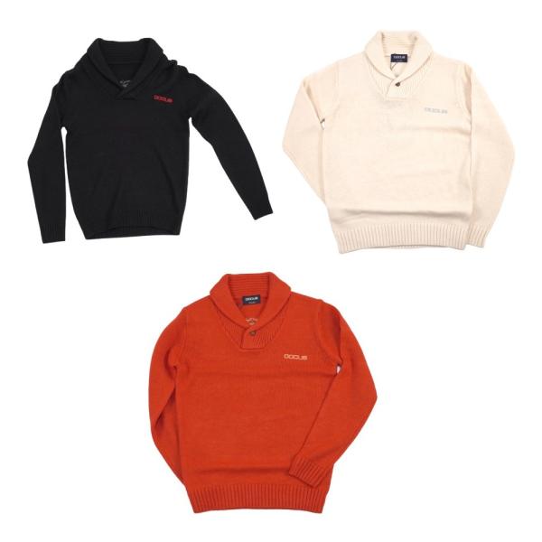 DOCUS ロールカラーニット セーター ゴルフウェア メンズ おしゃれ かっこいい DCM23A009