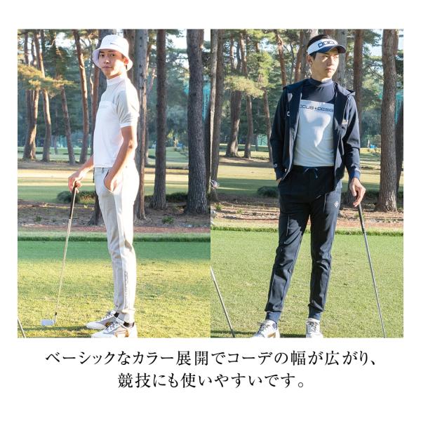 DOCUS モックシャツ 半袖 ゴルフ メンズ おしゃれ ブランド かっこいい DCM23S002_5