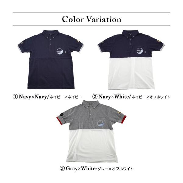 DOCUS ポロシャツ 半袖 ゴルフ メンズ おしゃれ ブランド かっこいい DCM23S005