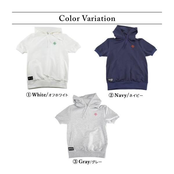 DOCUS パーカー プルオーバー 半袖 ゴルフ メンズ おしゃれ ブランド かっこいい DCM23S012