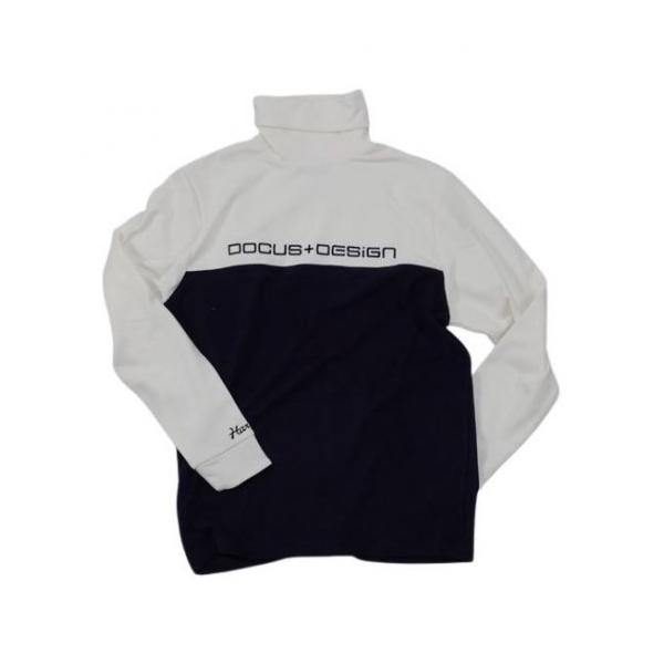 DOCUS ゴルフウェア タートルネックシャツ メンズ ブランド シンプル かっこいい dcm24a010-asu お取り寄せ商品_1