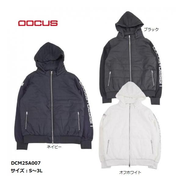 DOCUS ゴルフウェア ドゥーカス パーカー ホットパディング おしゃれ かっこいい メンズ DCM25A007【お取り寄せ商品】