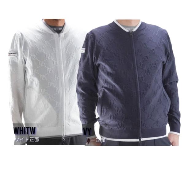 DOCUS ゴルフウェア ニットジャケット 長袖 メンズ レディース おしゃれ ブランド かっこいい DCM25S005 お取り寄せ商品