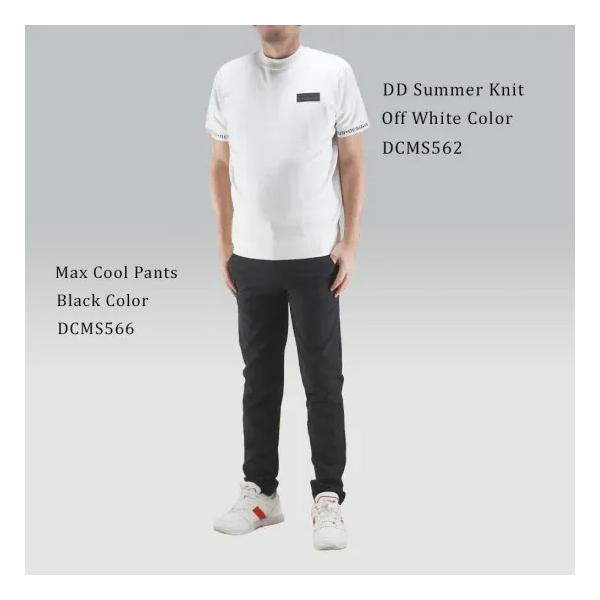 DOCUS ゴルフウェア ドゥーカス サマーニット シャツ Tシャツ 半袖 おしゃれ かっこいい メンズ DCMS562【お取り寄せ商品】