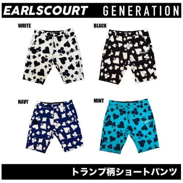 EARLSCOURT アールズコート ゴルフウェア ショートパンツ TRAMP メンズ かっこいい EC-G036 お取り寄せ商品