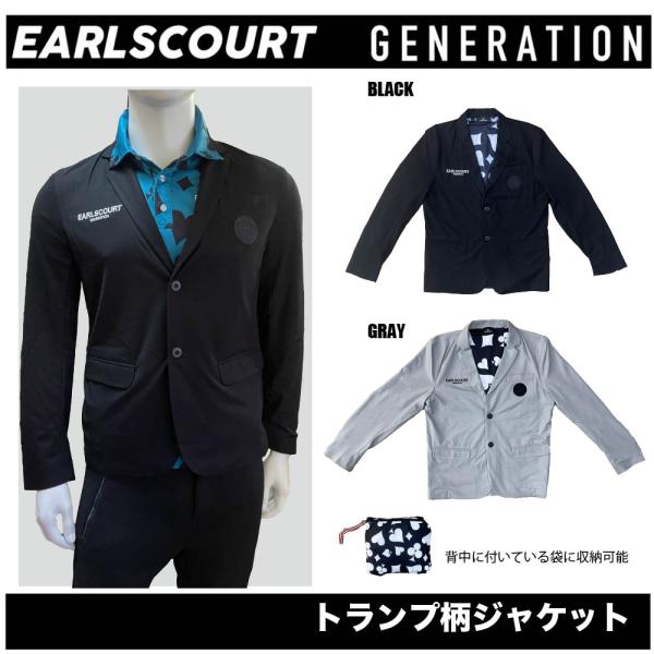 EARLSCOURT アールズコート ゴルフウェア ジャケット TRAMP メンズ かっこいい  EC-G038 お取り寄せ商品