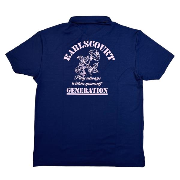 EARLSCOURT アールズコート ゴルフウェア チェックドット モックネックトップ CHECK DOT 半袖 メンズ かっこいい EC-G043 お取り寄せ商品_2