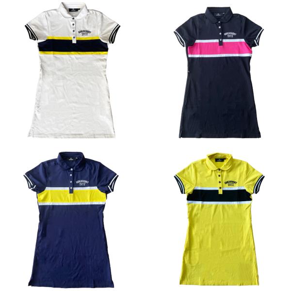 EARLSCOURT GENERATION アールズコート ゴルフウェア ワンピース BORDER レディース おしゃれ ブランド EC-GL005 お取り寄せ商品