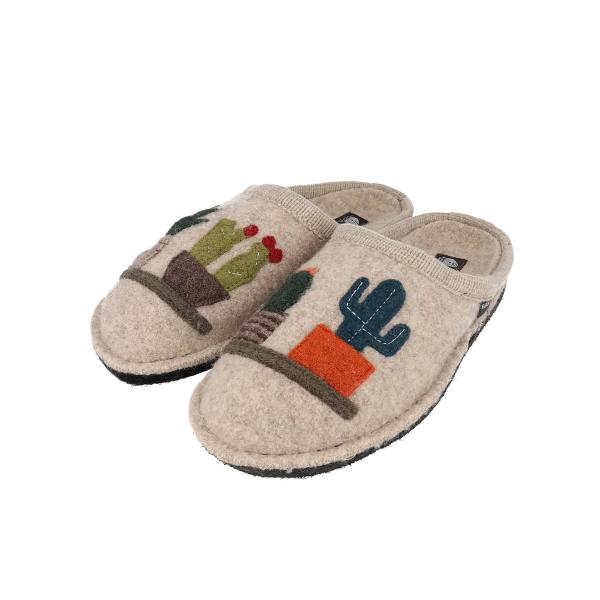 ルームサンダル ルームシューズ スリッパ おしゃれ 室内履き オフィス履き 履きやすい ハフリンガー カクタス HL31308801