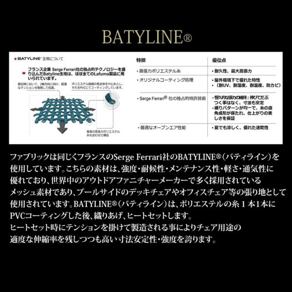 リクライニングチェア パーソナルチェア 1人掛け おしゃれ ブランド アウトドア サウナ ととのい親方 Lafuma EVOLUTION BATYLINE DUO LFM2767_8