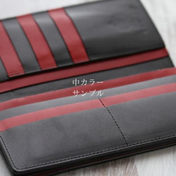 Lilyleather Design リリーレザーデザイン カービングロングウォレット 二つ折り_6