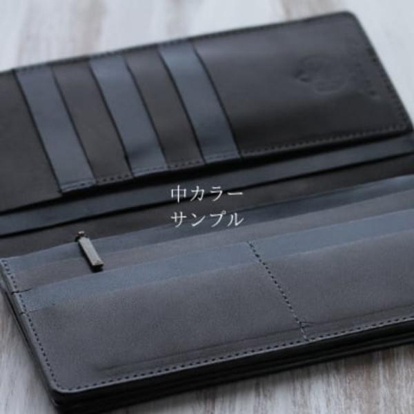 Lilyleather Design リリーレザーデザイン カービングロングウォレット 二つ折り_7