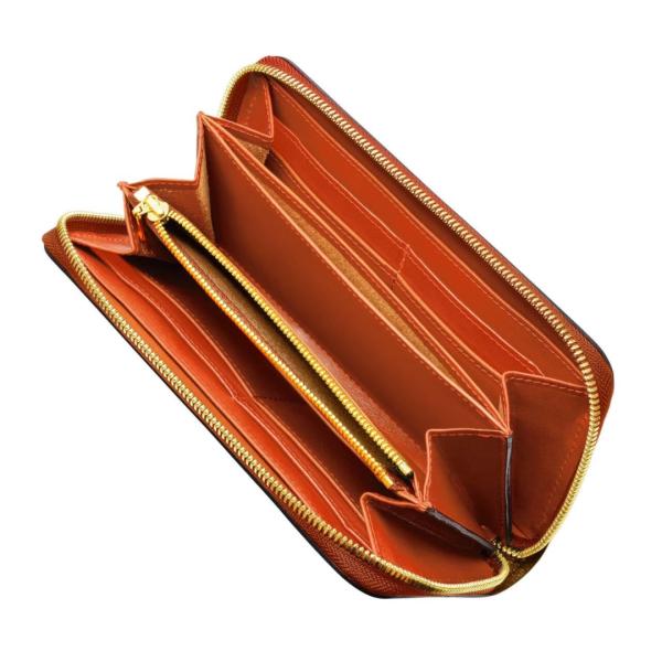 Lilyleather Design リリーレザーデザイン ラウンドファスナー 長財布 おしゃれ レザー 革 小銭入れ付 ぼかし染め_11