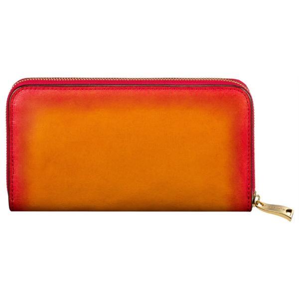 Lilyleather Design リリーレザーデザイン ラウンドファスナー 長財布 おしゃれ レザー 革 小銭入れ付 ぼかし染め_6
