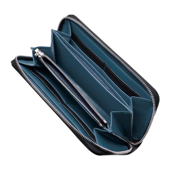 Lilyleather Design リリーレザーデザイン ラウンドファスナー 長財布 おしゃれ レザー 革 小銭入れ付 ぼかし染め_9