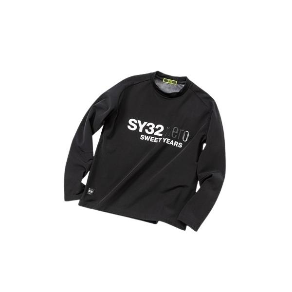 SY32 by SWEET YEARS ロングスリーブシャツ メンズ おしゃれ ブランド ゴルフ スポーツ NERO2310 お取り寄せ商品