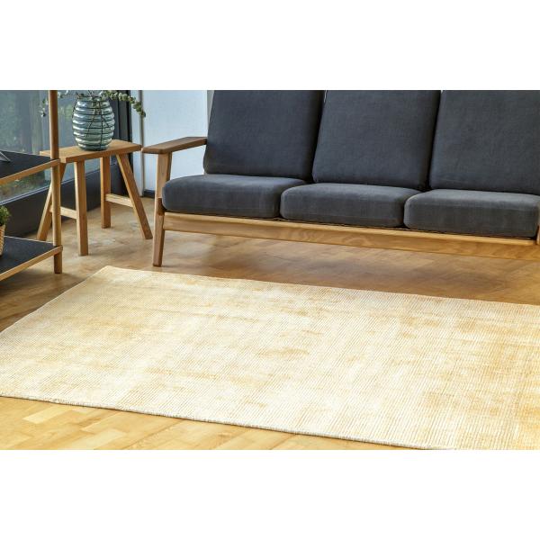 ハンドルーム ノッテッド ウール&ヴィスコース FINESTO 160x230cm ラグ おしゃれ 北欧 フィネスト マット 手織り インド R-FINE-230【お取り寄せ】_3