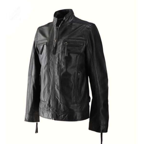 レザージャケット メンズ ライダース RIDEZ シングル CLUBS JACKET LampBlack RLJ202_1