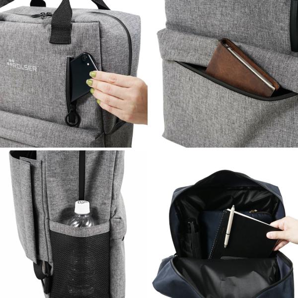 ROLSER ロルサー ショッピングカート お買い物カート バック 折りたたみ おしゃれ ブランド 四輪 ビジネス 旅行 機内持ち込みT-SHOP MAX_4