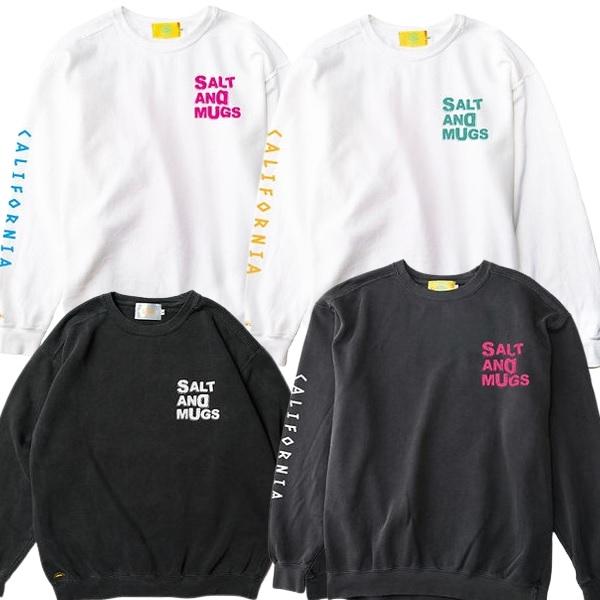 SALT&MUGS トレーナー スウェット メンズ レディース おしゃれ ブランド プルオーバー. Tropical Crew SM20-SWT-001