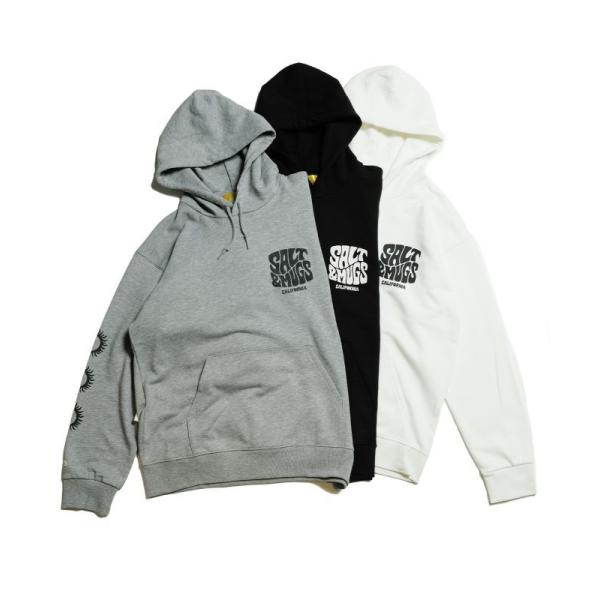 SALT&MUGS パーカー スウェット メンズ レディース おしゃれ ブランド プルオーバー Psyche Logo Hoodie SMSWT013