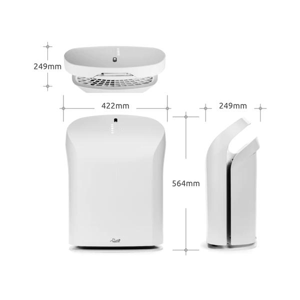 BioGS 2.0 空気清浄機 静音 省エネ 壁掛け 高性能 おしゃれrabbit air モダン インテリア_8