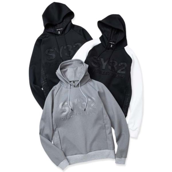 SY32 by SWEET YEARS パーカー スウェット メンズ かっこいい ブランド おしゃれ ダブルニット スポーツ ゴルフ 14506 お取り寄せ