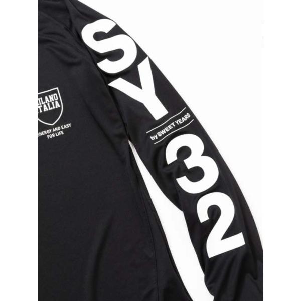 お取り寄せ SY32 by SWEET YEARS ラッシュガード 長袖 メンズ レディース ゴルフウェア おしゃれ ブランド 14146
