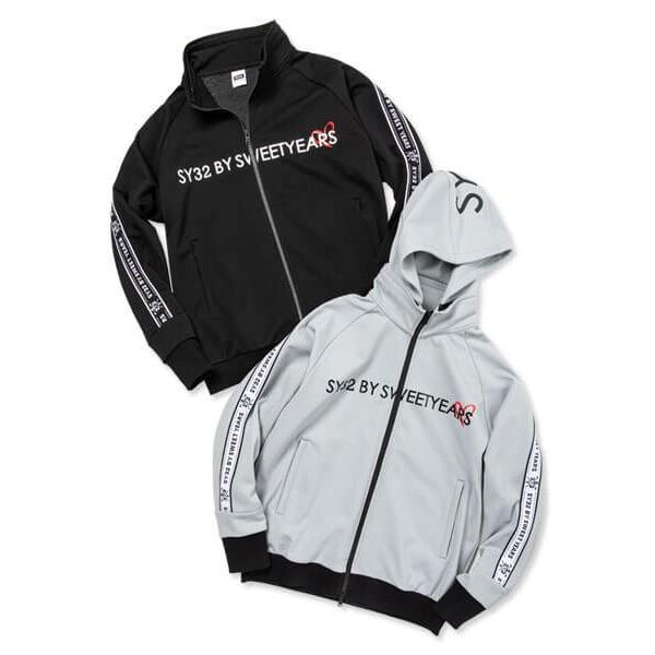 SY32 by sweet years ゴルフ ジャケット メンズ おしゃれ ブランド ウェア ジャージ ジップアップ SYG-22A05