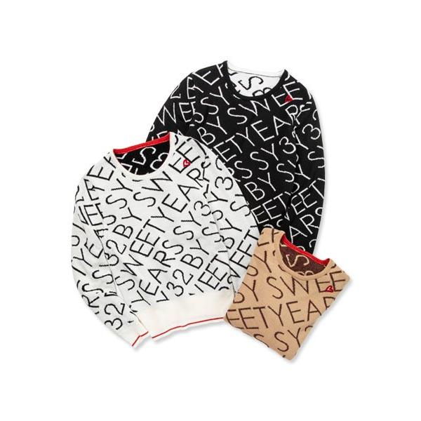 SY32 by SWEET YEARS ニット セーター ゴルフ レディース ブランド おしゃれ  プルオーバー SYG-22A07W