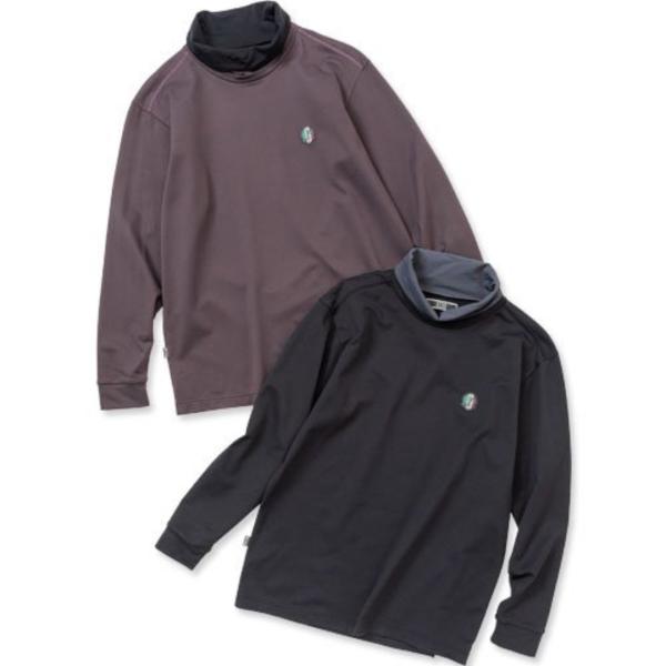 お取り寄せ SY32 by SWEET YEARS ハイネックシャツ 長袖 メンズ ブランド おしゃれ ゴルフ スポーツ SYG-23A005ABS