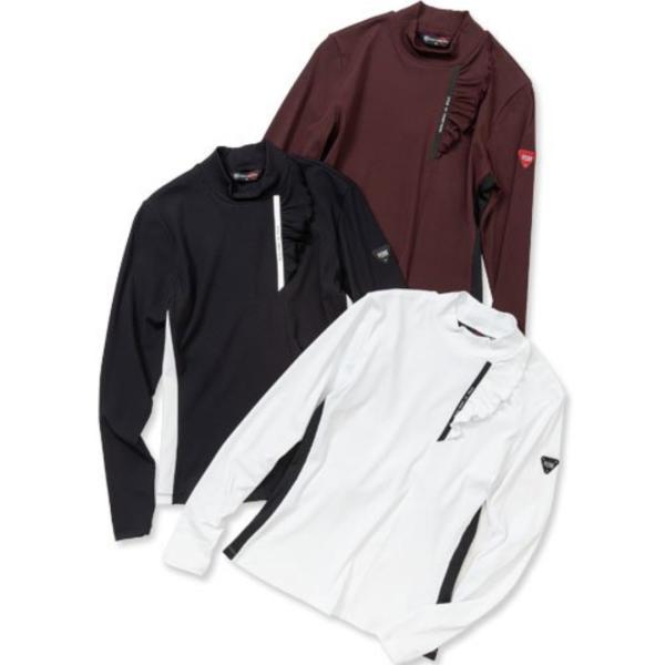 お取り寄せ SY32 by SWEET YEARS モックネック 長袖 レディース ブランド おしゃれ ゴルフ スポーツ SYG-23A02W