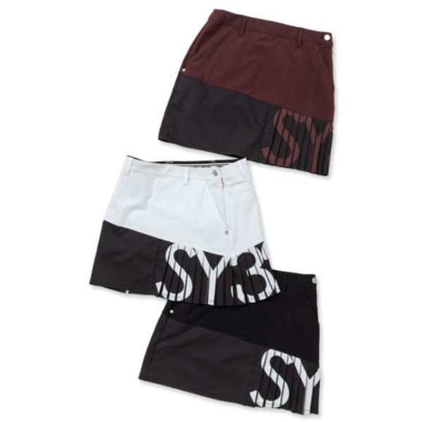 SY32 by SWEET YEARS ゴルフウェア スカート プリーツ エレガント レディース おしゃれ かわいい ブランド SYG-23A04W お取り寄せ