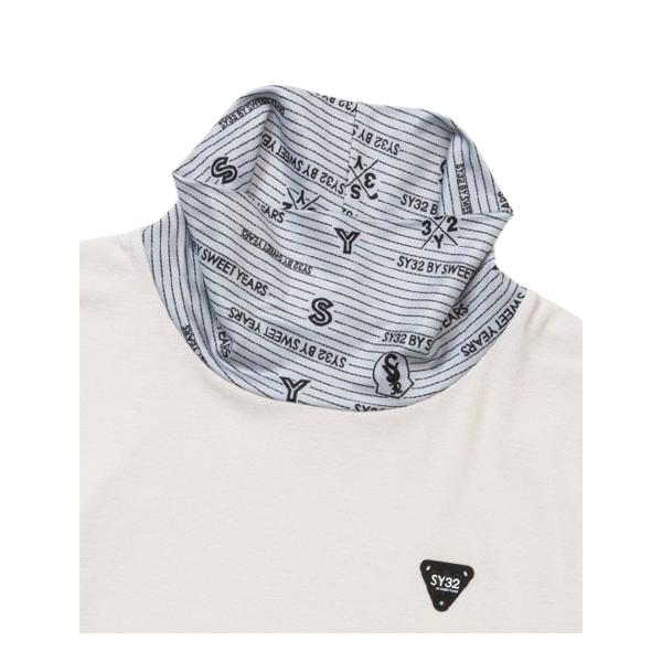 SY32 by SWEET YEARS ゴルフウェア タートルネックシャツ Tシャツ 長袖 メンズ おしゃれ かっこいい ブランド SYG-23A06【お取り寄せ】_7