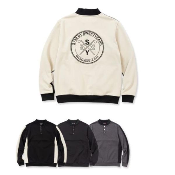 お取り寄せ SY32 by SWEET YEARS スウェットシャツ 長袖 メンズ ブランド おしゃれ ゴルフ スポーツ SYG-23A08