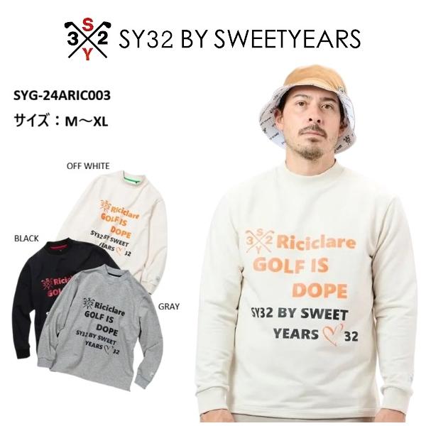 長袖 sy32 ゴルフウェア SY32 by SWEET YEARS ゴルフウェア メンズ