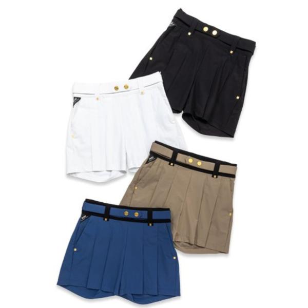 お取り寄せ SY32 by SWEET YEARS キュロット パンツ プリーツ レディース ブランド おしゃれ ゴルフ スポーツ SYG-24S24W