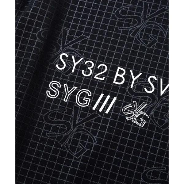 お取り寄せ SY32 by SWEET YEARS Tシャツ 半袖 モックシャツ メンズ ゴルフウェア おしゃれ ブランド SYG-24S26_12