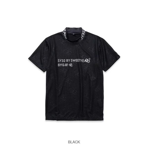 お取り寄せ SY32 by SWEET YEARS Tシャツ 半袖 モックシャツ メンズ ゴルフウェア おしゃれ ブランド SYG-24S26_9