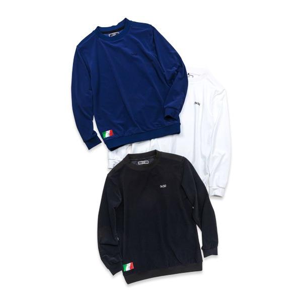 お取り寄せ SY32 by SWEET YEARS シャツ 長袖 モックネック 無地 レディース ブランド おしゃれ ゴルフ スポーツ SYG-24SABS01