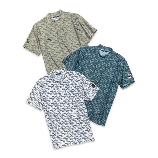 お取り寄せ SY32 by SWEET YEARS シャツ 半袖 モックネック 無地 レディース ブランド おしゃれ ゴルフ スポーツ SYG-24SABS31