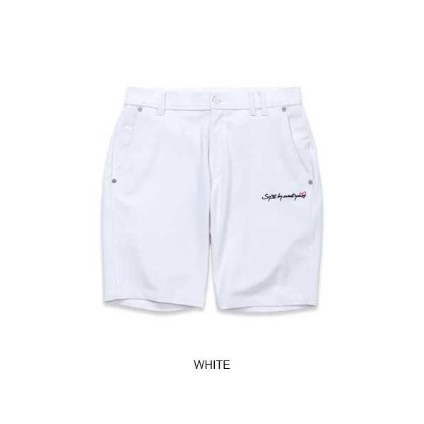 SY32 by SWEET YEARS ハーフパンツ ショート メンズ おしゃれ ブランド ゴルフ スポーツ リサイクル鹿の子 吸水速乾 ストレッチ お取り寄せ商品 SYG-24SRIC04_1
