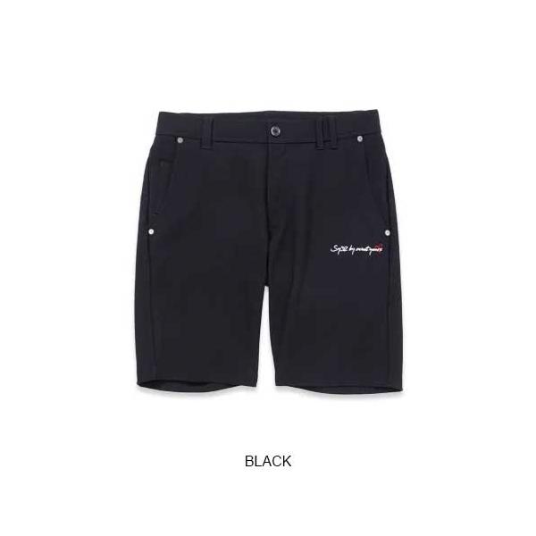 SY32 by SWEET YEARS ハーフパンツ ショート メンズ おしゃれ ブランド ゴルフ スポーツ リサイクル鹿の子 吸水速乾 ストレッチ お取り寄せ商品 SYG-24SRIC04_3