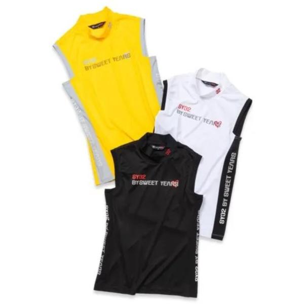 SY32 by SWEET YEARS ゴルフ モックシャツ 半袖 レディース おしゃれ かわいい ブランド SYG-24SUM-30W 【お取り寄せ】